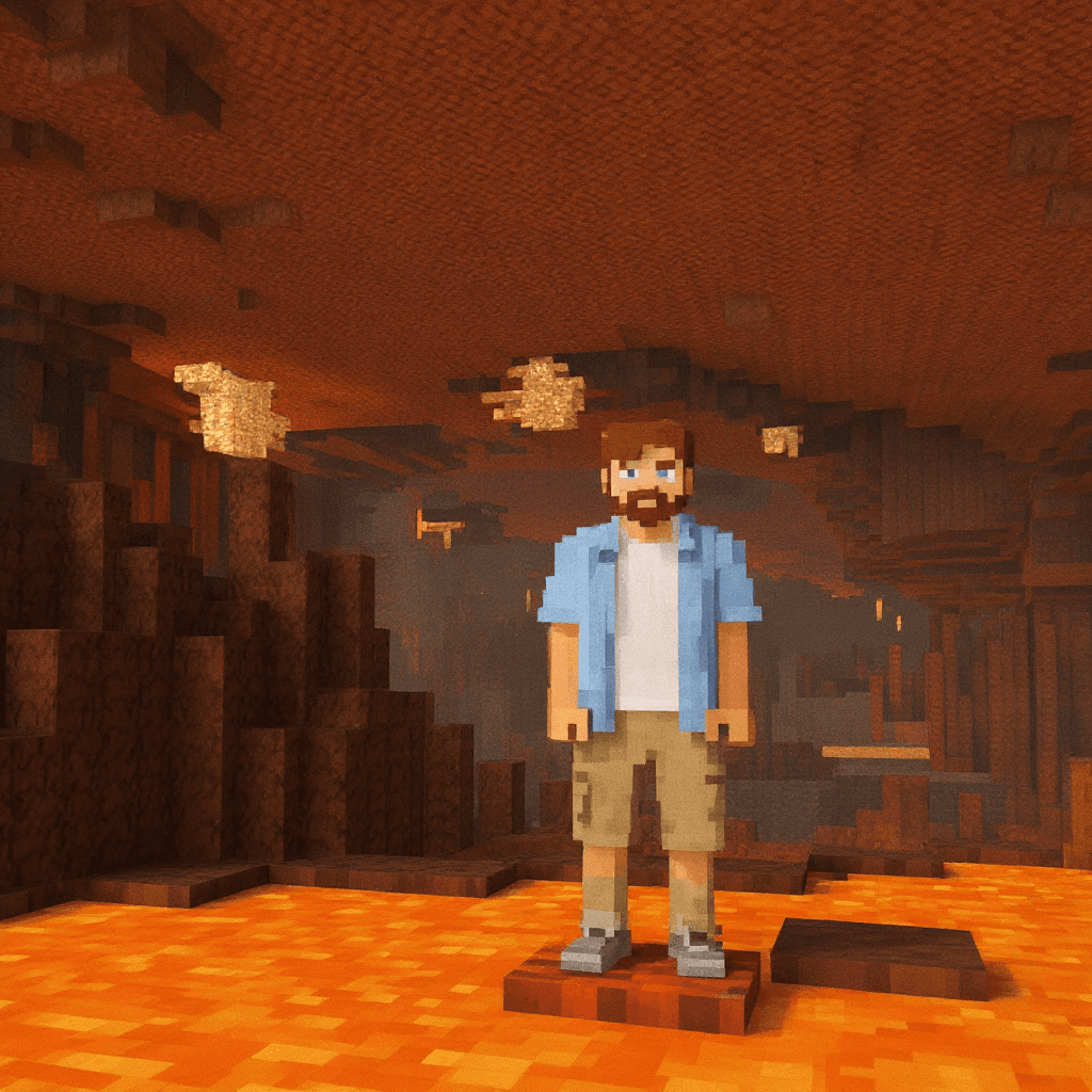 Minecraft pixel art example 5